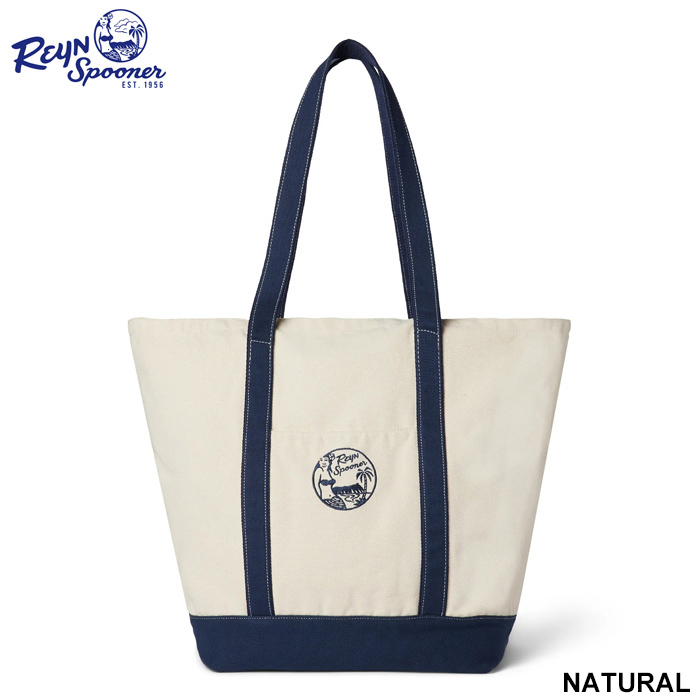 レインスプーナー キャンバスロゴ トートバッグ 