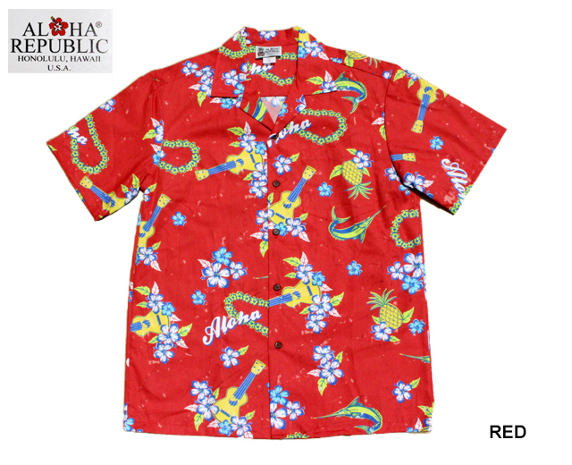  ALOHA REPUBLIC アロハシャツ ハワイ製
