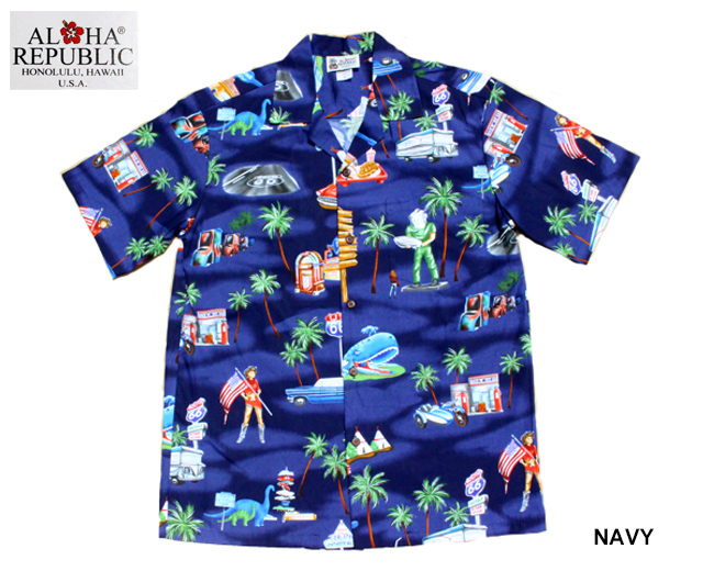 ALOHA REPUBLIC アロハシャツ ハワイ製