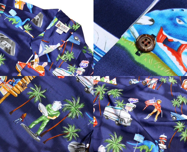  ALOHA REPUBLIC アロハシャツ ハワイ製