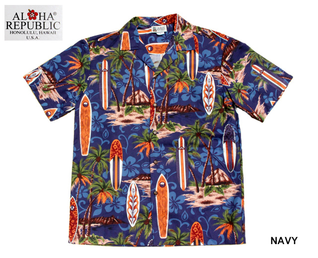  ALOHA REPUBLIC アロハシャツ ハワイ製