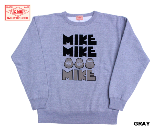 BIGMIKE ビッグマイク オジサンスウェット