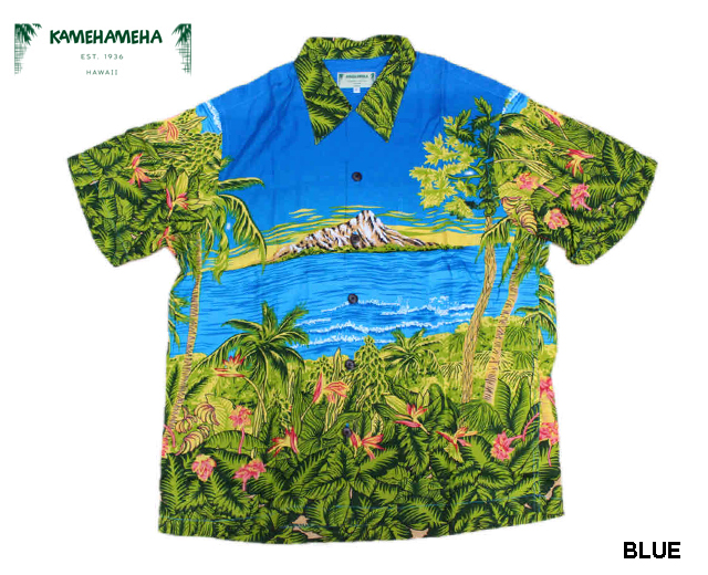 カメハメハ アロハシャツ タイ製