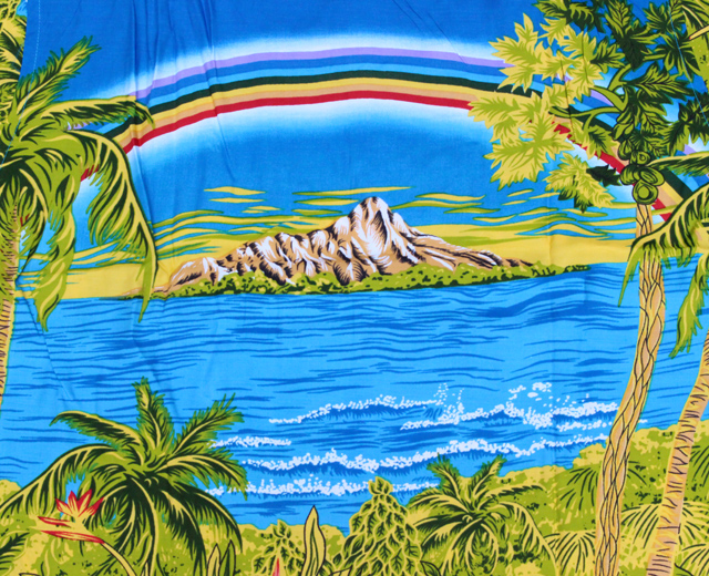 カメハメハ アロハシャツ タイ製