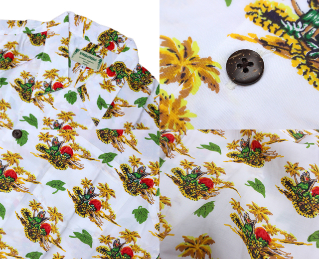 カメハメハ アロハシャツ タイ製