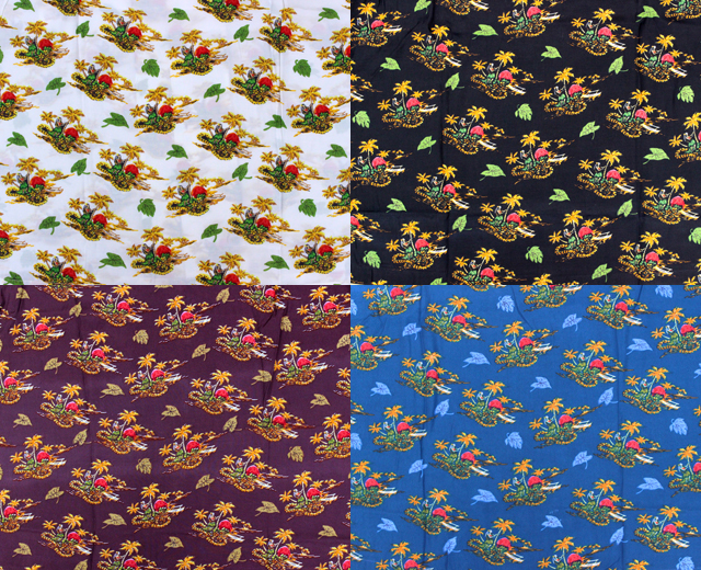 カメハメハ アロハシャツ タイ製