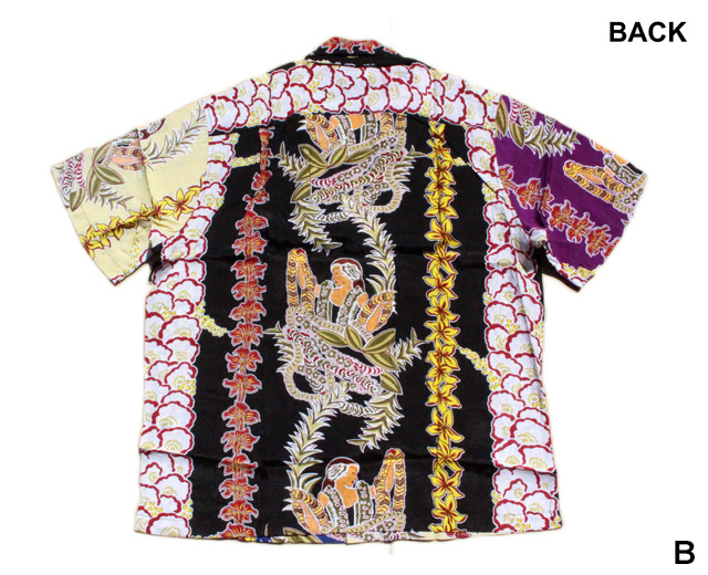 カメハメハ クレイジーアロハシャツ タイ製