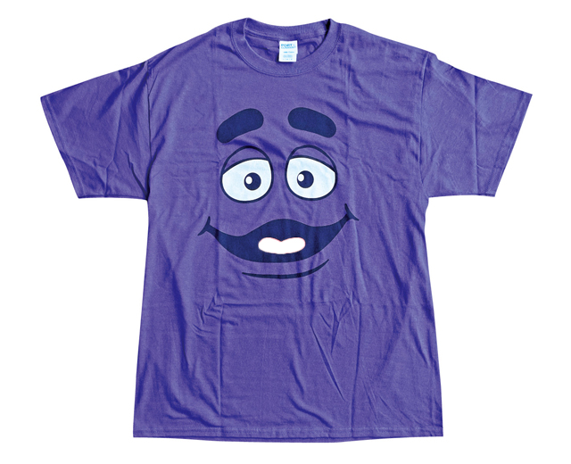 McDonalds マクドナルド GRIMACE FACE TEE グリマース 半袖Tシャツ アメカジ 企業モノ McDonalds マクドナルド GRIMACE FACE TEE グリマース 半袖Tシャツ アメカジ 企業モノ