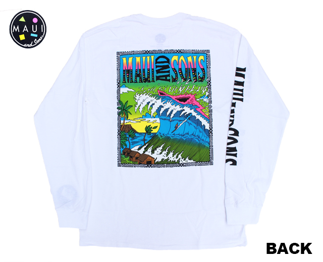 マウイアンドサンズ  長袖 Tシャツ