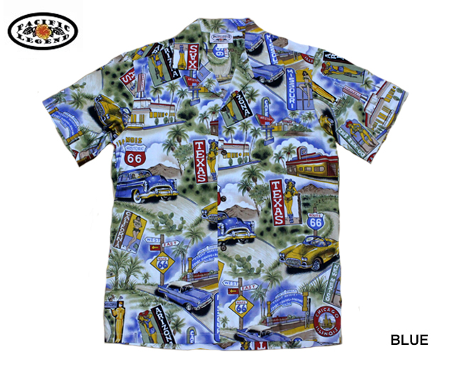 PACIFIC LEGEND アロハシャツ ハワイ製