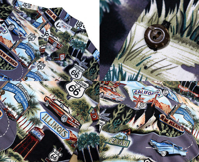 PACIFIC LEGEND アロハシャツ ハワイ製