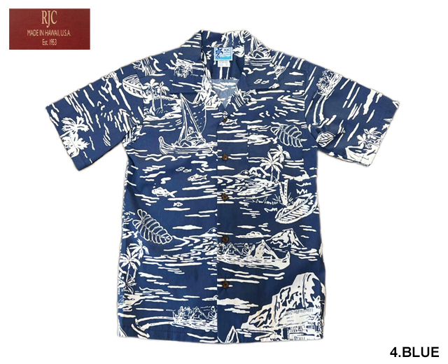 RJC ロバート・J・クランシー KID'S用 子供用 アロハシャツ ハワイ製