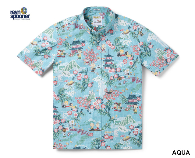 レインスプーナー  アロハシャツ 