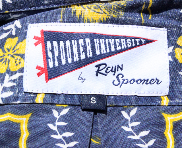 Reyn Spooner/レインスプーナーのタグ・サイズ感 アロハシャツ通販