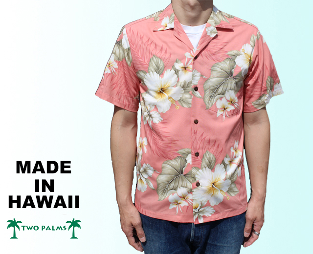 トゥーパームス アロハシャツ 着用画像