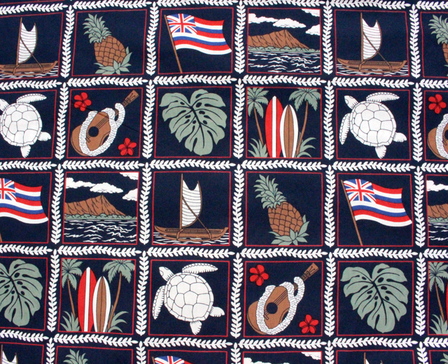 トゥーパームス アロハシャツ ハワイ製