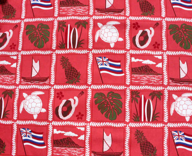 トゥーパームス アロハシャツ ハワイ製