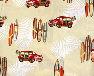 トゥーパームス アロハシャツ ハワイ製