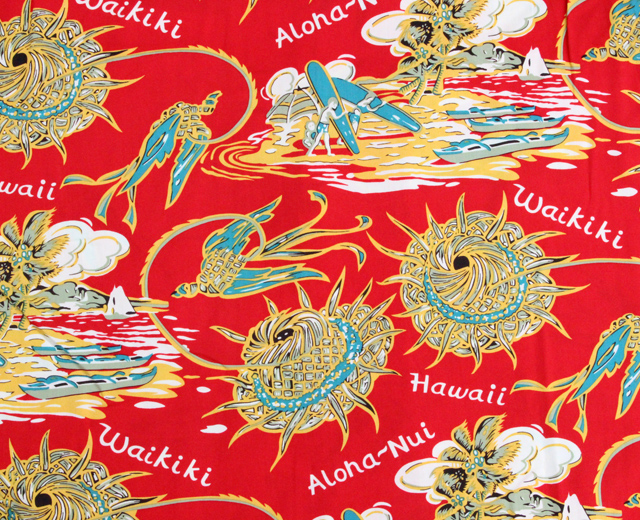 トゥーパームス アロハシャツ ハワイ製