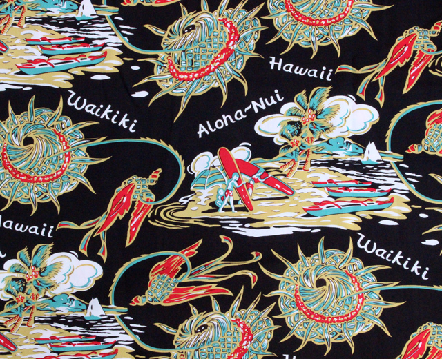 トゥーパームス アロハシャツ ハワイ製