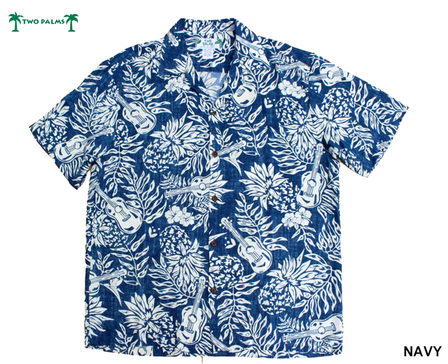トゥーパームス アロハシャツ ハワイ製