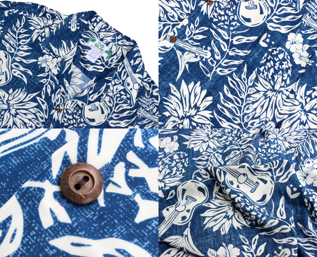 トゥーパームス アロハシャツ ハワイ製