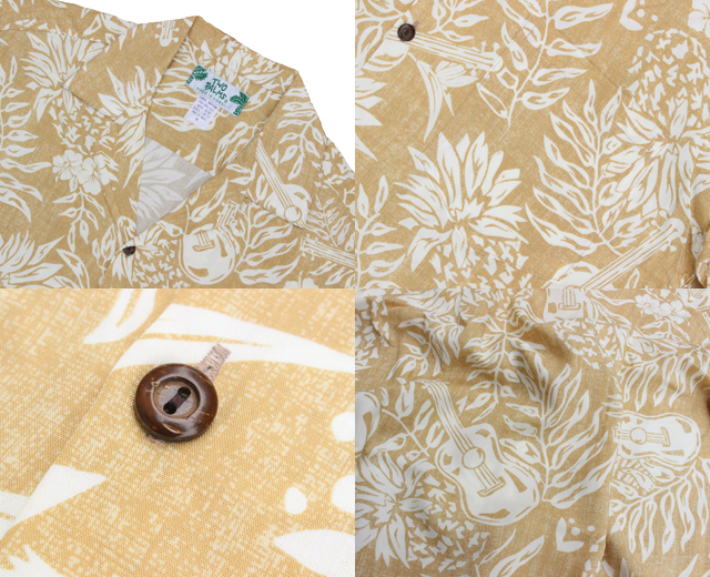 トゥーパームス アロハシャツ ハワイ製