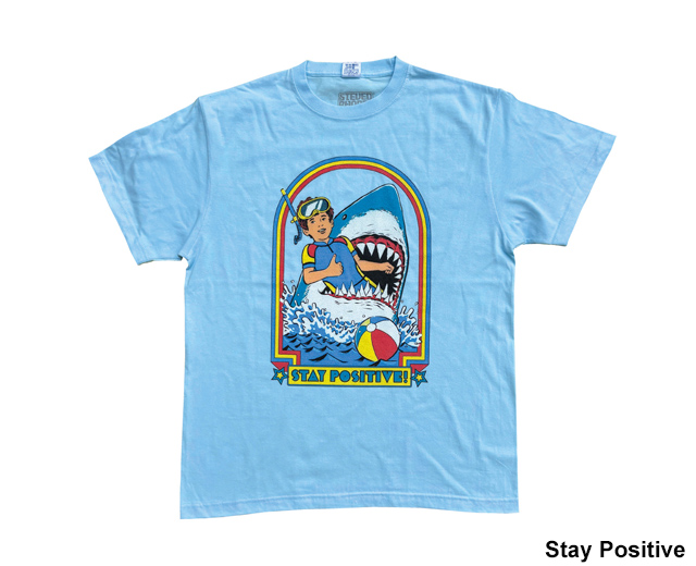 Steven Rhodes スティーブンローズ イラストTシャツ 半袖