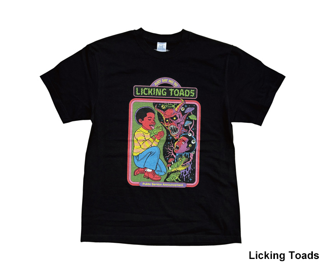 Steven Rhodes スティーブンローズ イラストTシャツ 半袖