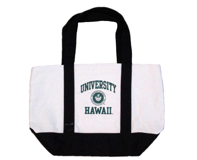 ハワイ大学 キャンバス トートバッグ