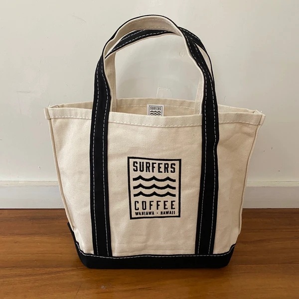 サーファーズコーヒーキャンバストートバッグ