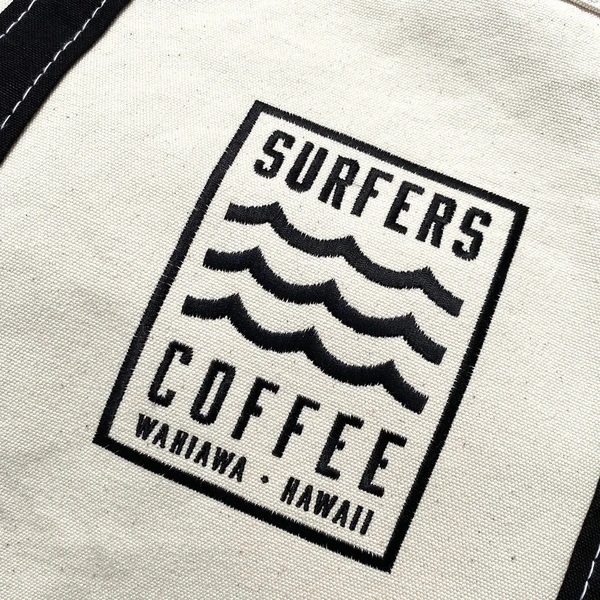 サーファーズコーヒーキャンバストートバッグ