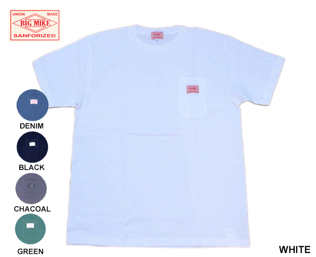 BIGMIKE サングラスポケットTシャツ