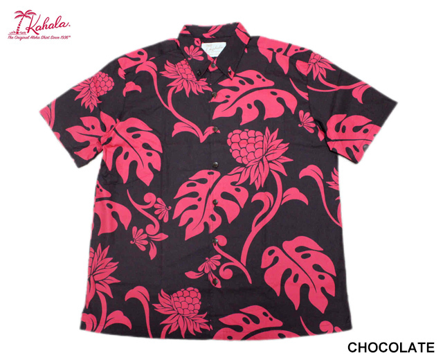 KAHALA カハラ アロハシャツ Garden Pareo Pullover