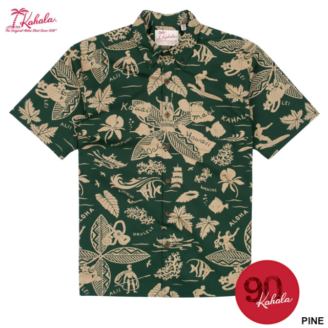 KAHALA カハラ アロハシャツ ハワイ製
