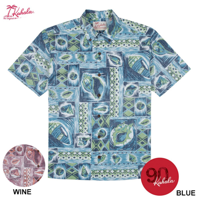 KAHALA カハラ アロハシャツ 90周年記念 ハワイ製