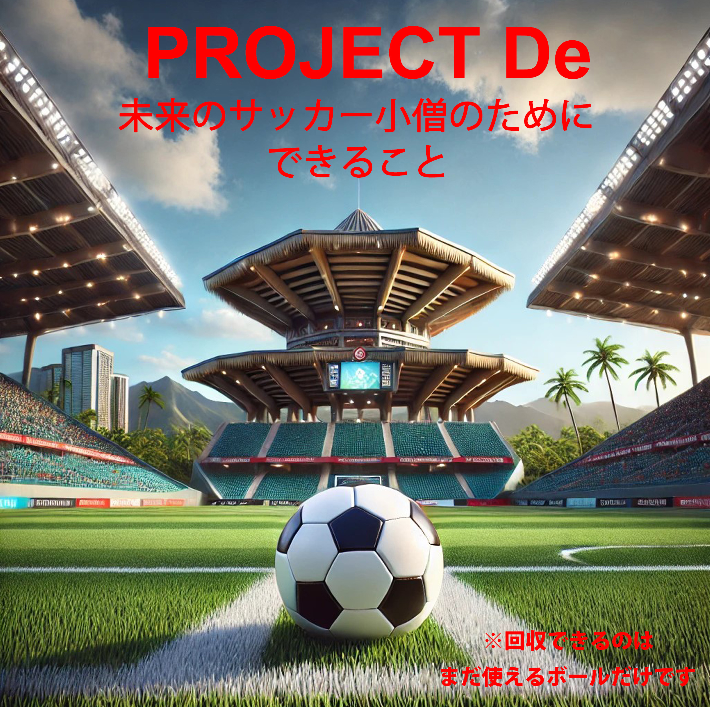 サッカーボールボランティア